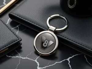 Personalised Keychain Racing Alloy